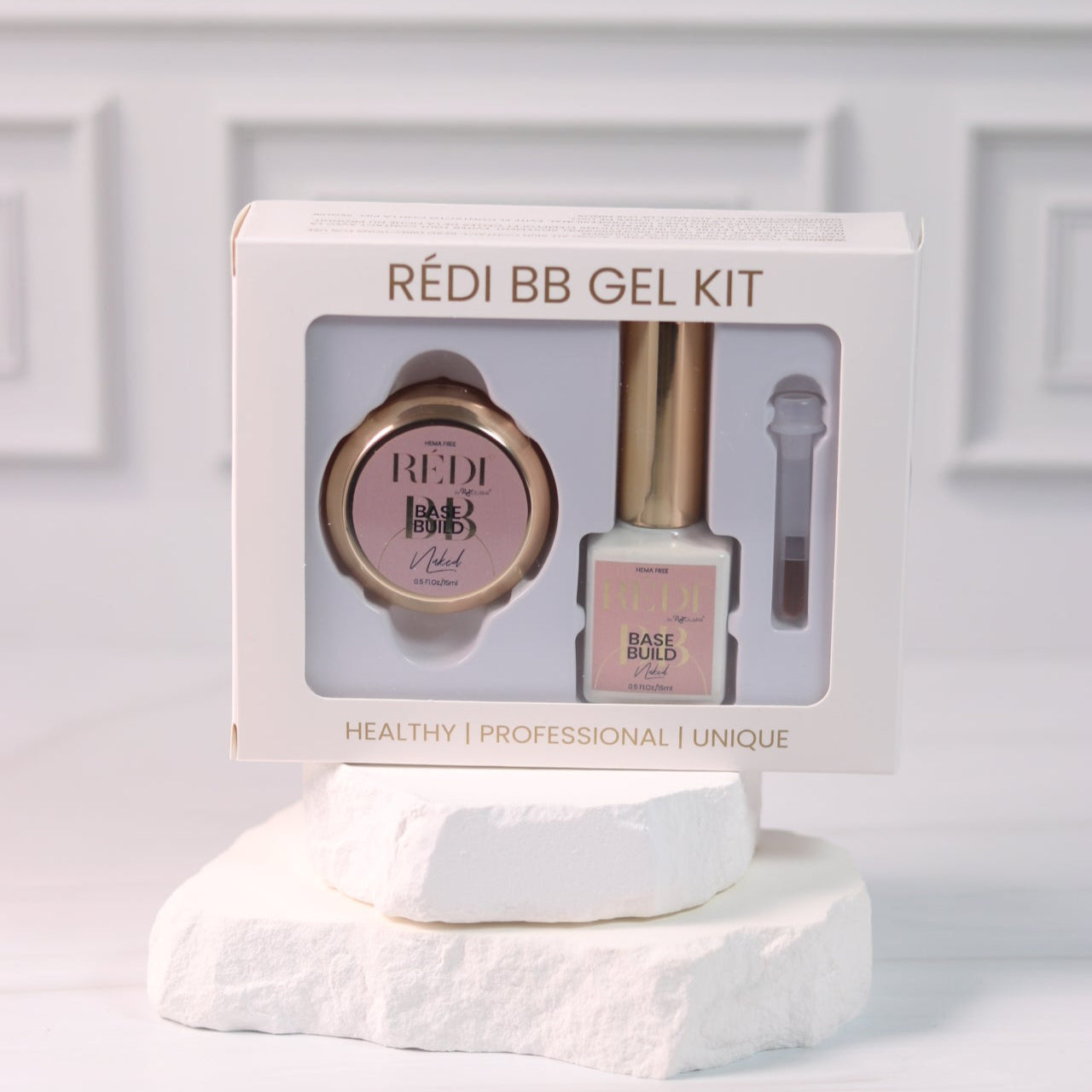 "NAKED" BB Gel Kit - Natural Pink
