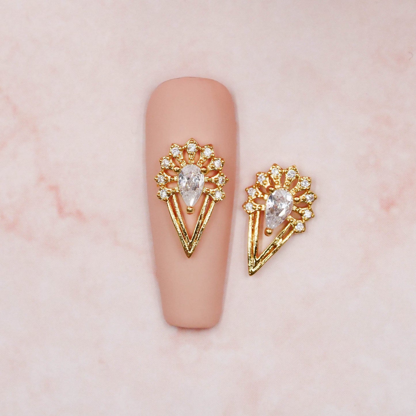 Bedazzled Snowcone Charm #623