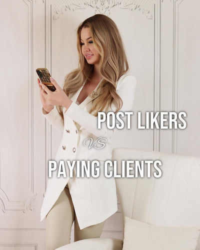 Post Likers vs. Paying Clients
