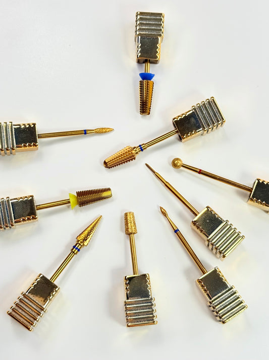 Dipped in Gold - Nail Bit Line w/ Free Bit Case