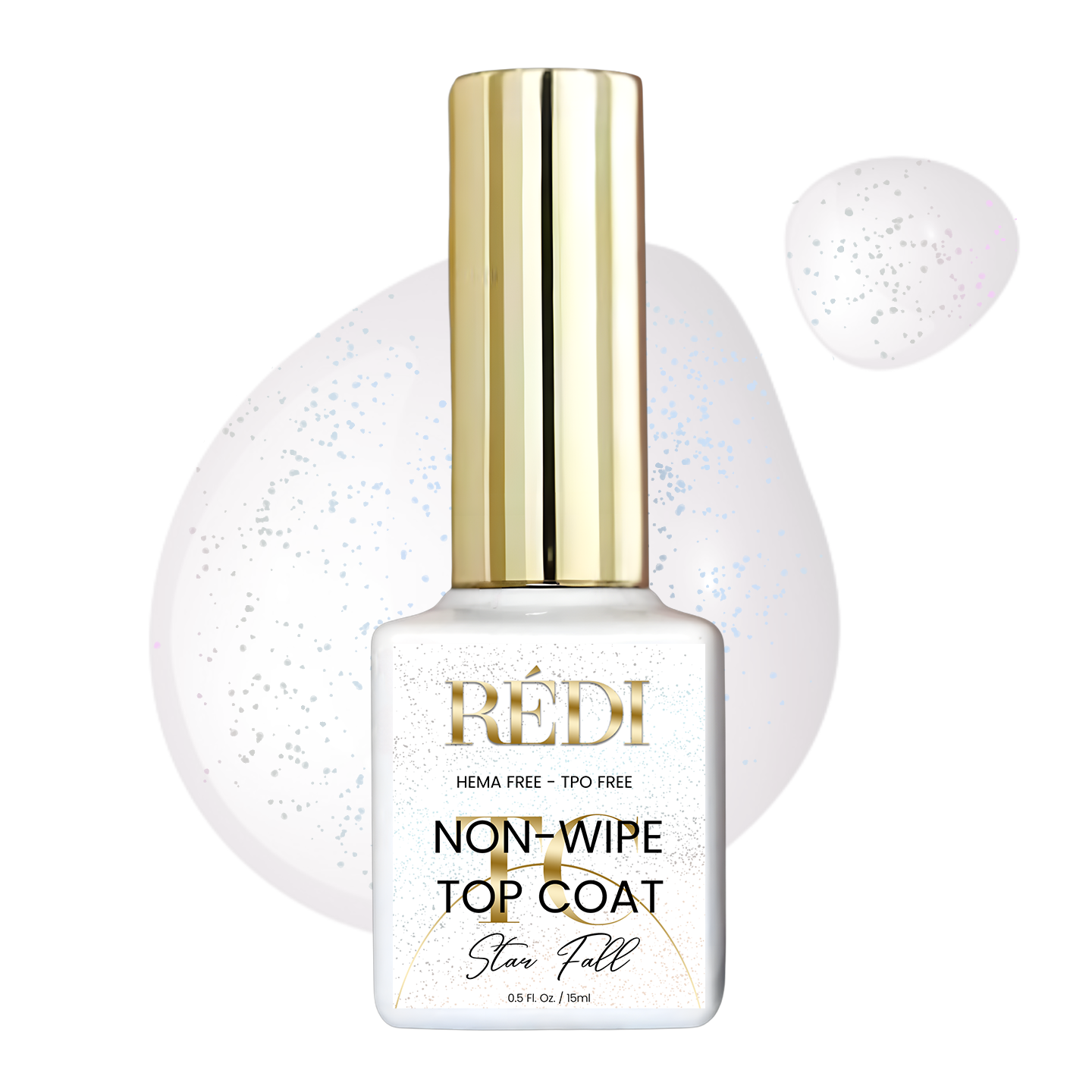 Top Coat Non-Wipe Star Fall