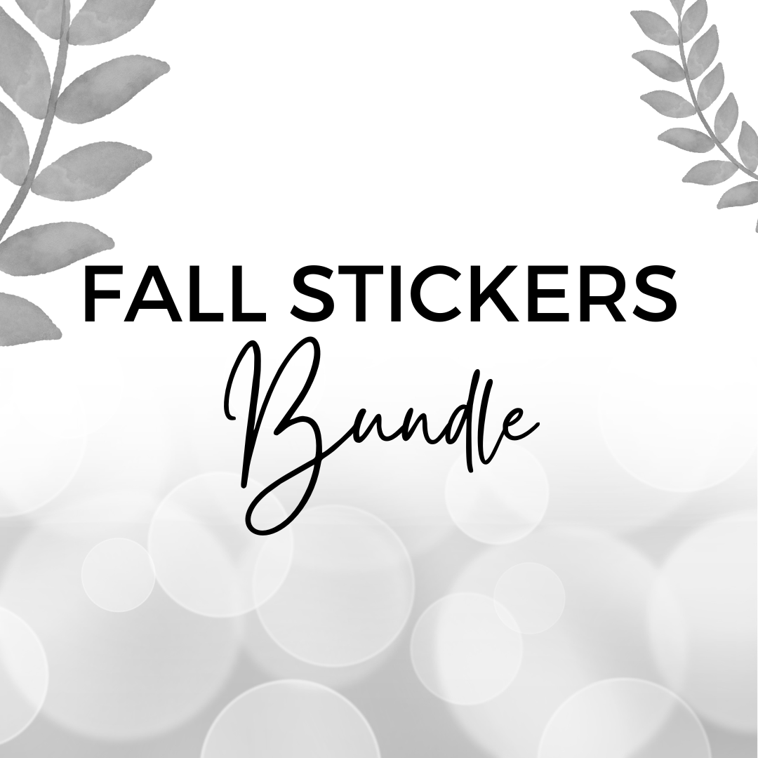 Fall Stickers Bundle