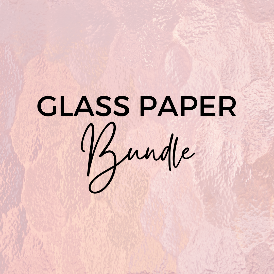 Glass Paper Bundle (3 Sets)