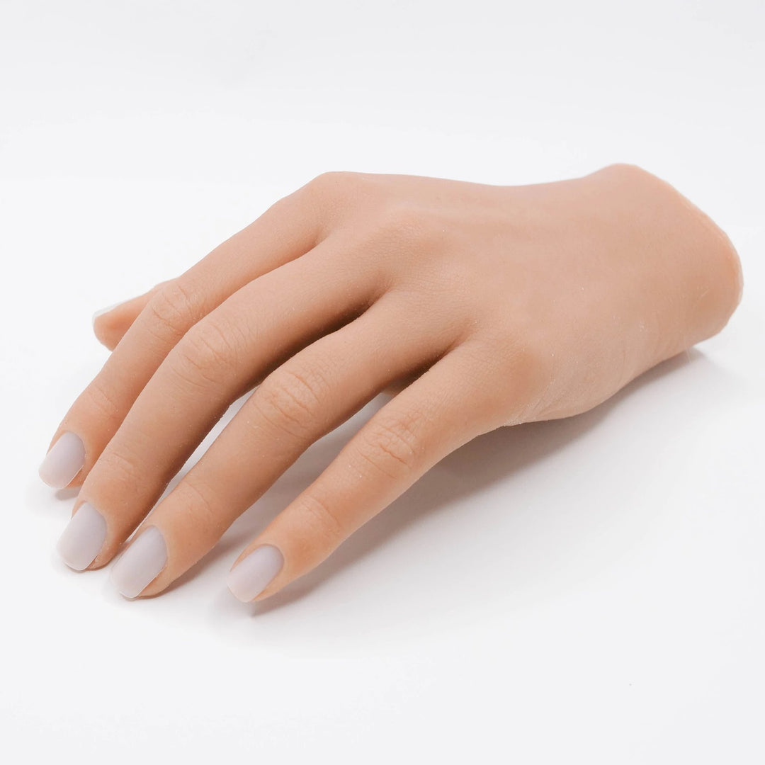 Set of Two 2.0 Full Silicone Practice Hands (Left and Right)