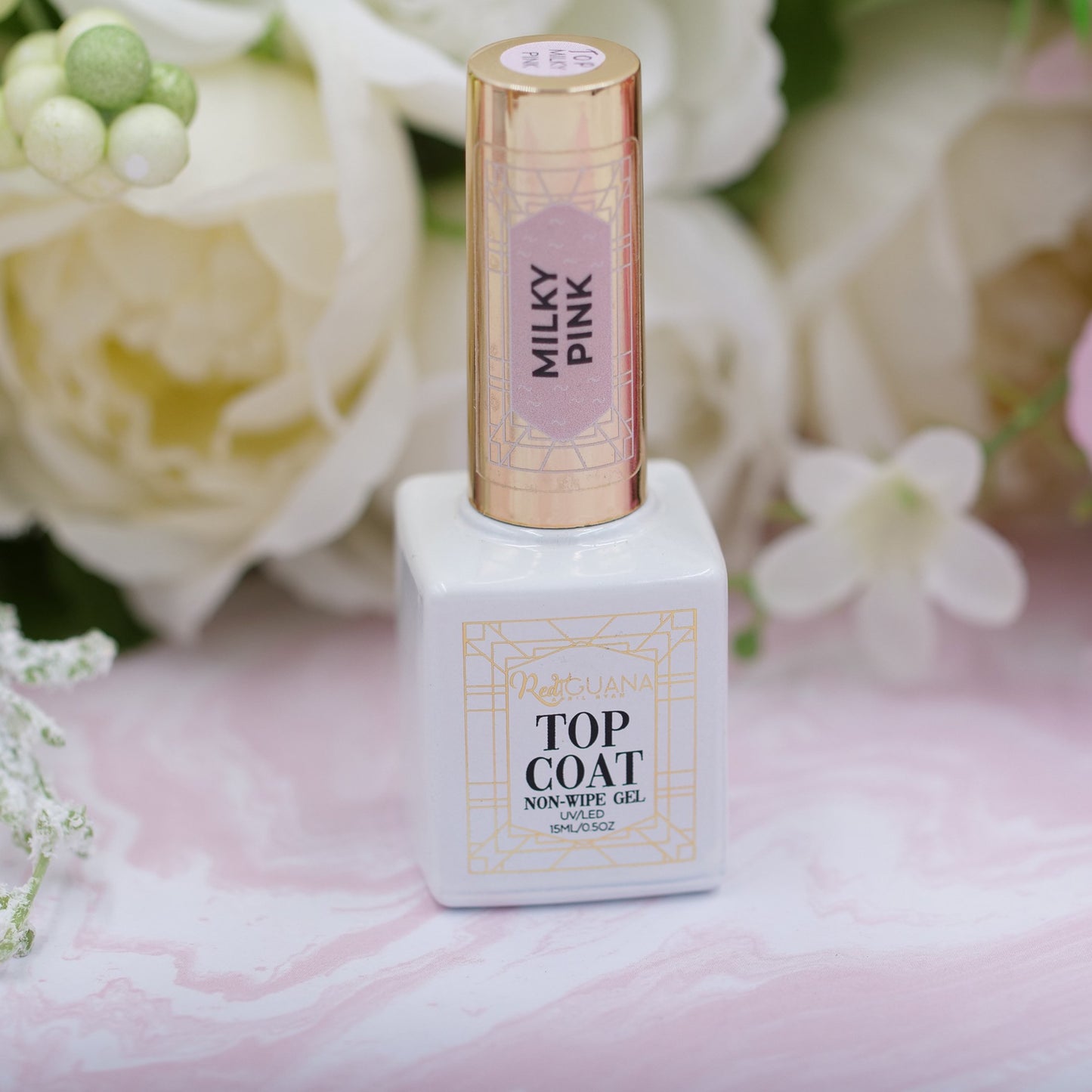 Top Coat Non-Wipe MILKY PINK