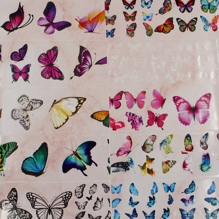 Butterfly Transfer Foil Collection (M163)