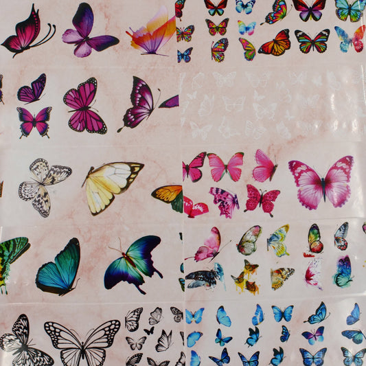 Butterfly Transfer Foil Collection (M163)