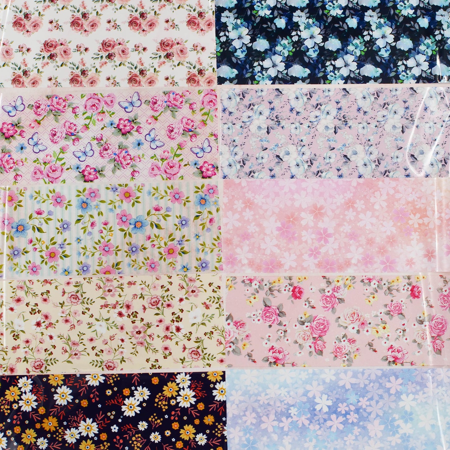 Floral Transfer Foil Collection (M60)