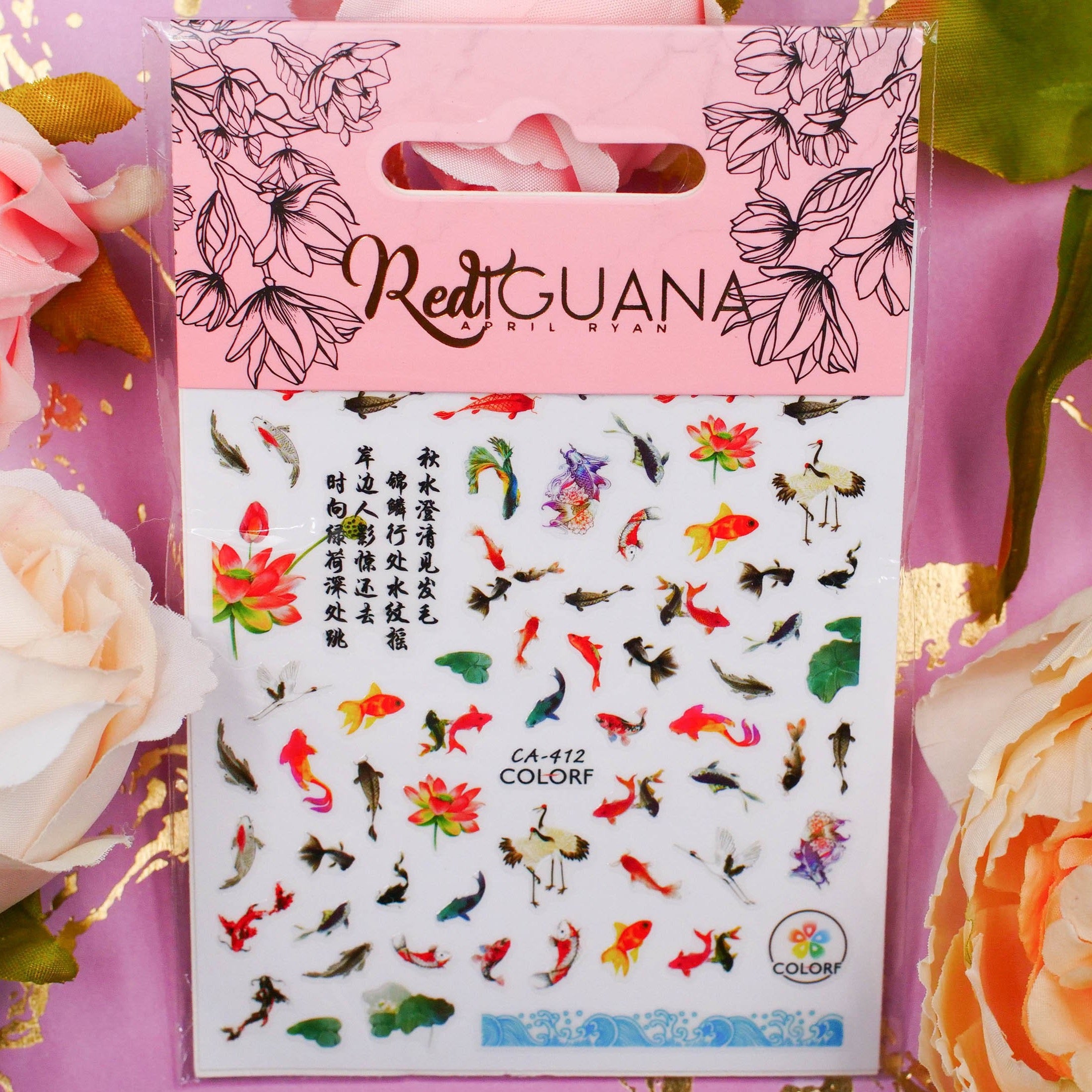 Koi Stickers (CA-412) – RÉDI by Red Iguana