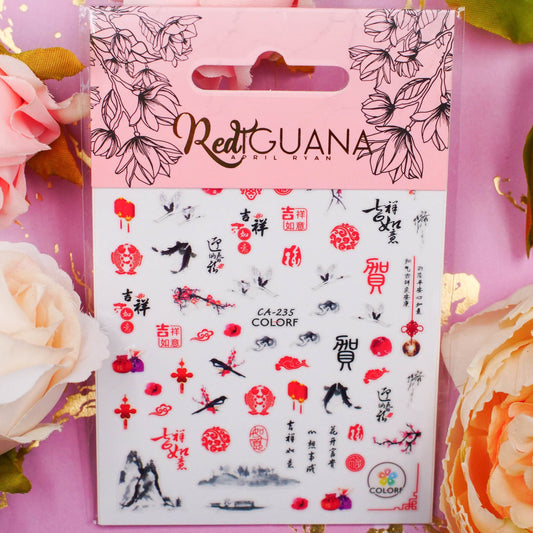 Chinese Art Stickers (CA-235)