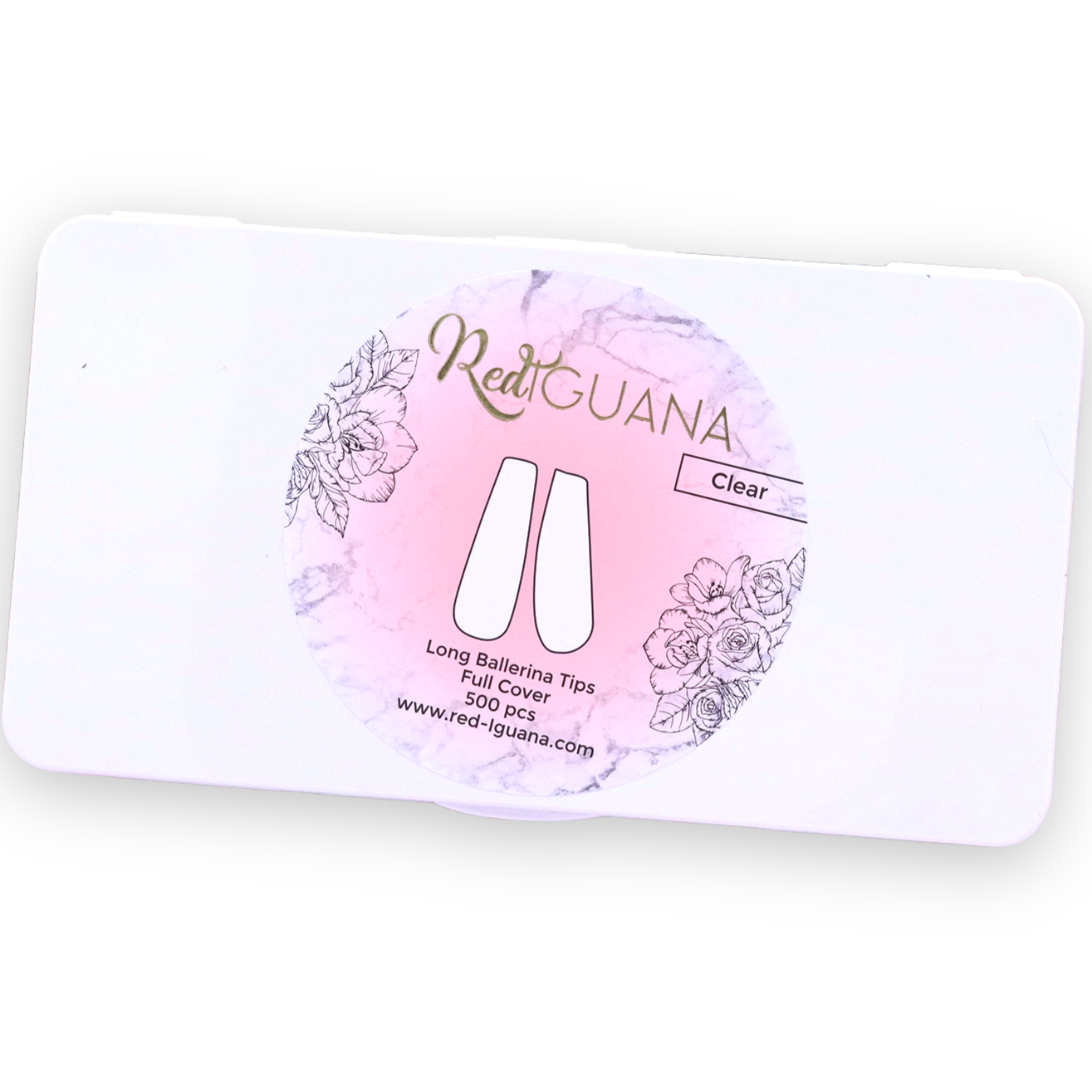 Soft Gel Long Ballerina Tips / Full Cover