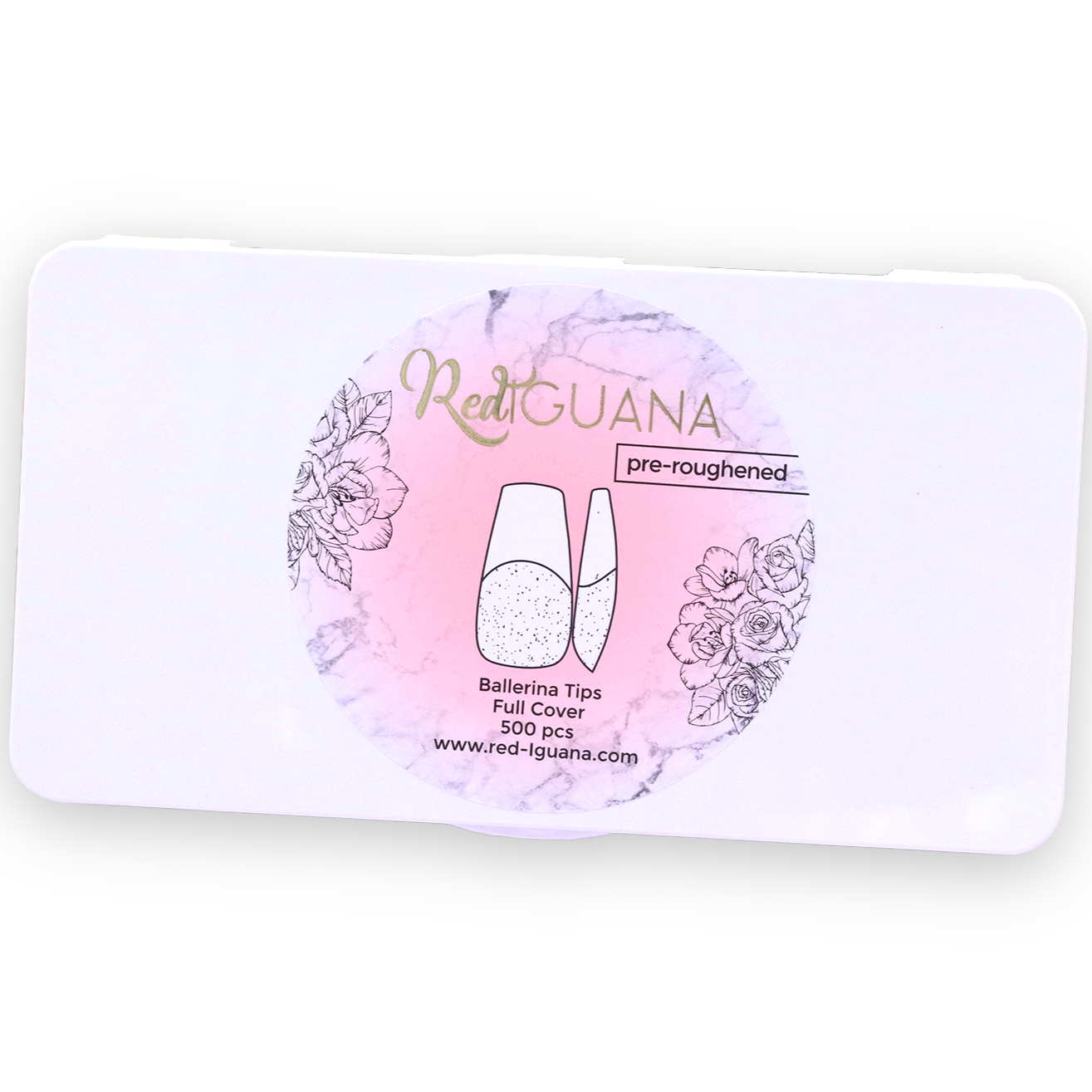 Soft Gel Ballerina tips / Full Cover / Pre-Roughened
