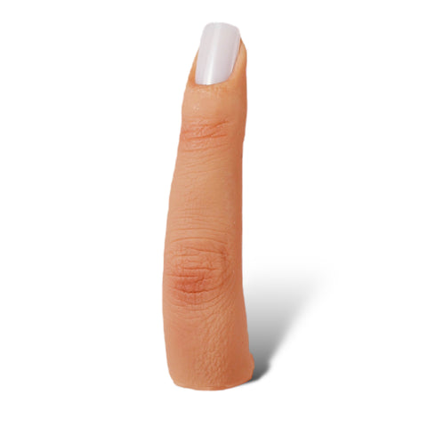 Silic Practice Hand with Stand Holder for Acrylic Nails, Fingers