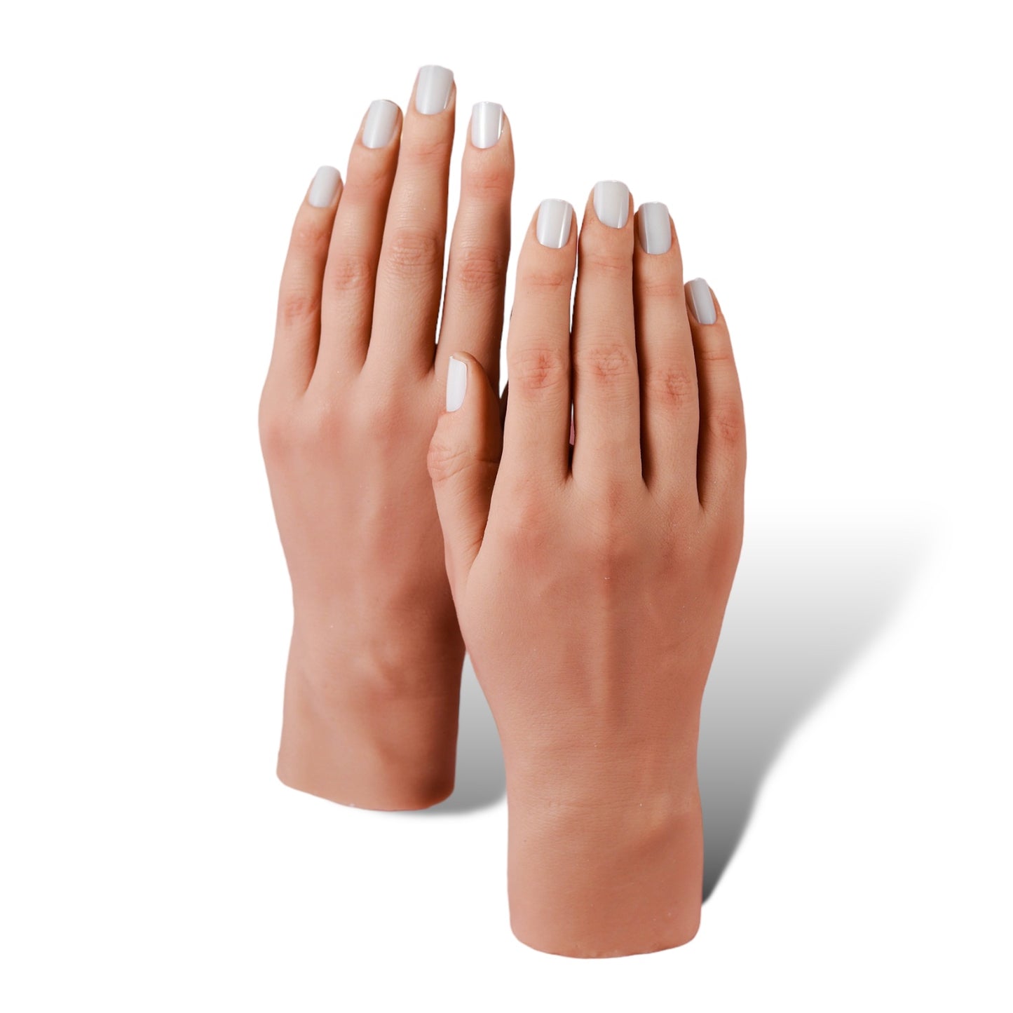 Set of Two 3.0 Full Silicone Practice Hands (Left and Right)