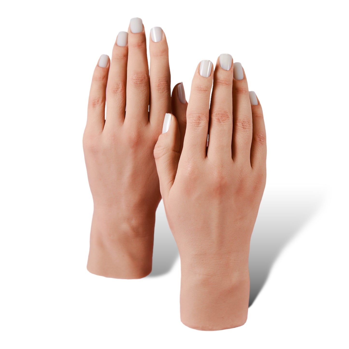 Set of Two 3.0 Full Silicone Practice Hands (Left and Right)