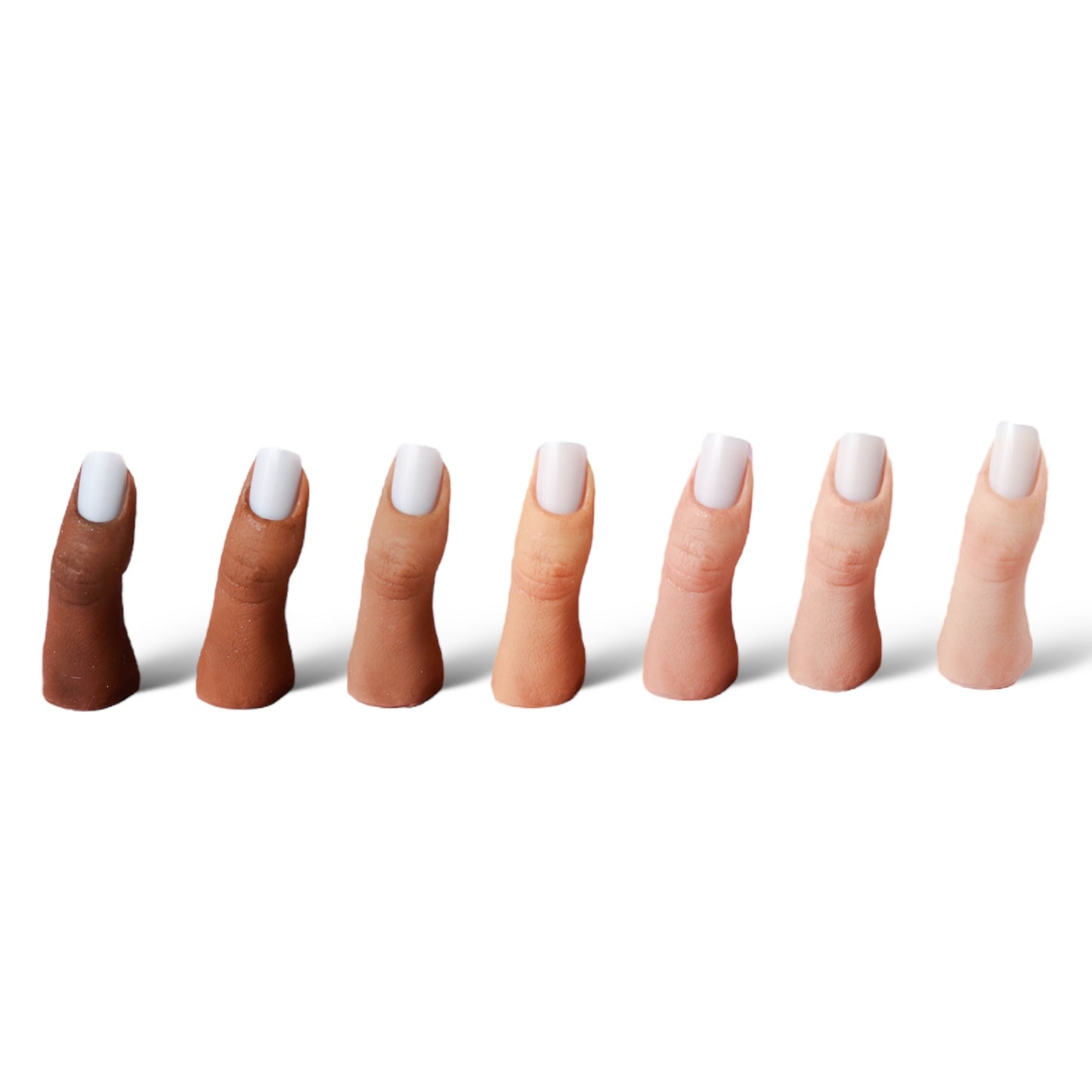 Set of 7 Colors 3.0 Silicone Practice Thumbs